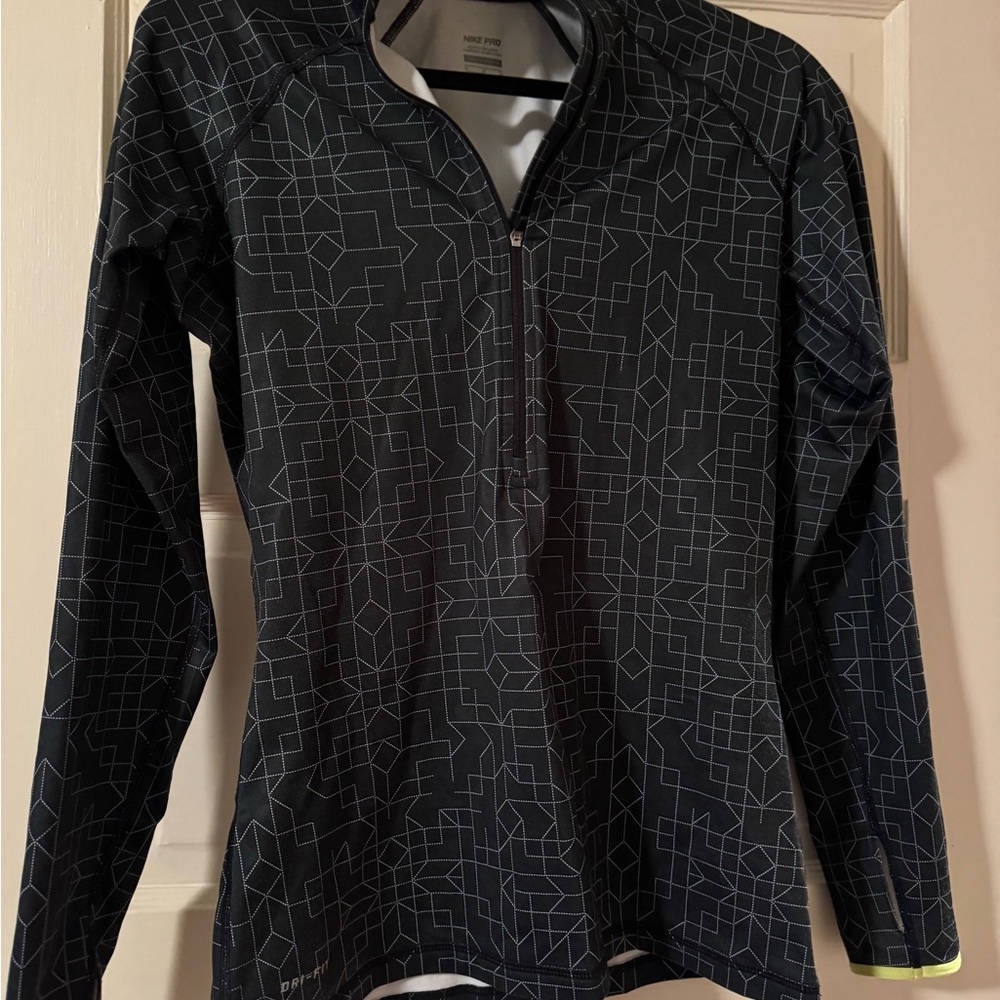 Nike Pro top women’s long sleeve half zip - Picture 3 of 7